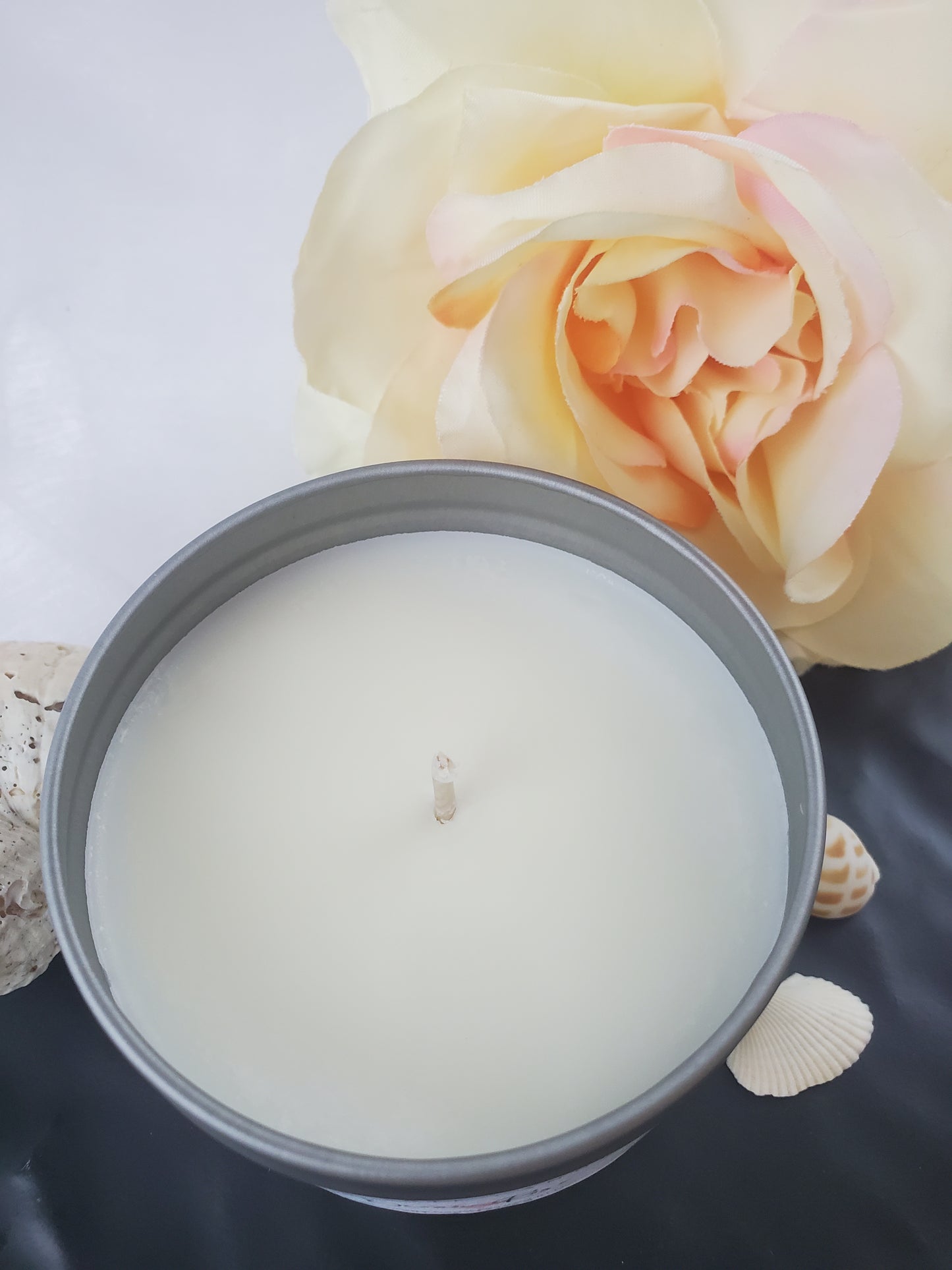 Ocean Rose Soy Scented Candle 5 oz