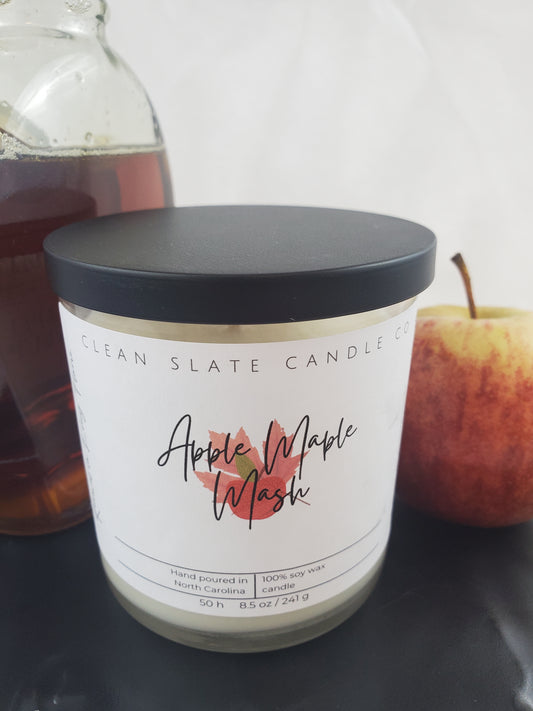 Apple Maple Mash Soy Scented Candle 8.5 oz