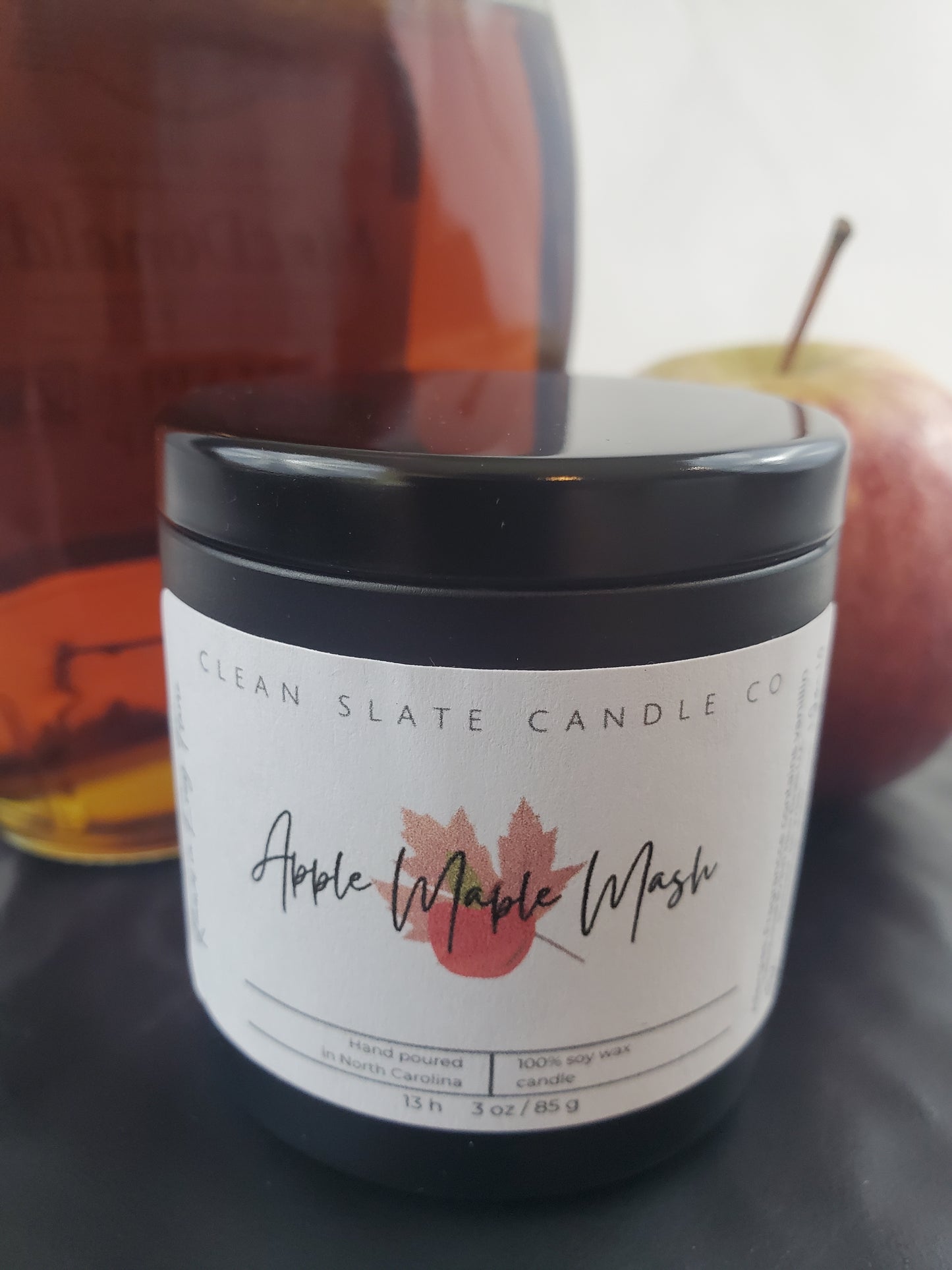 Apple Maple Mash Soy Scented Candle 3 oz