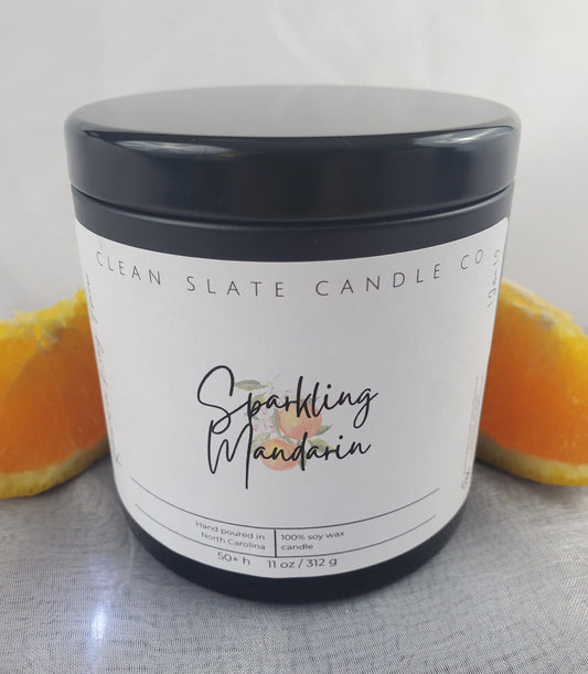 Sparkling Mandarin Soy Scented Candle 11 oz