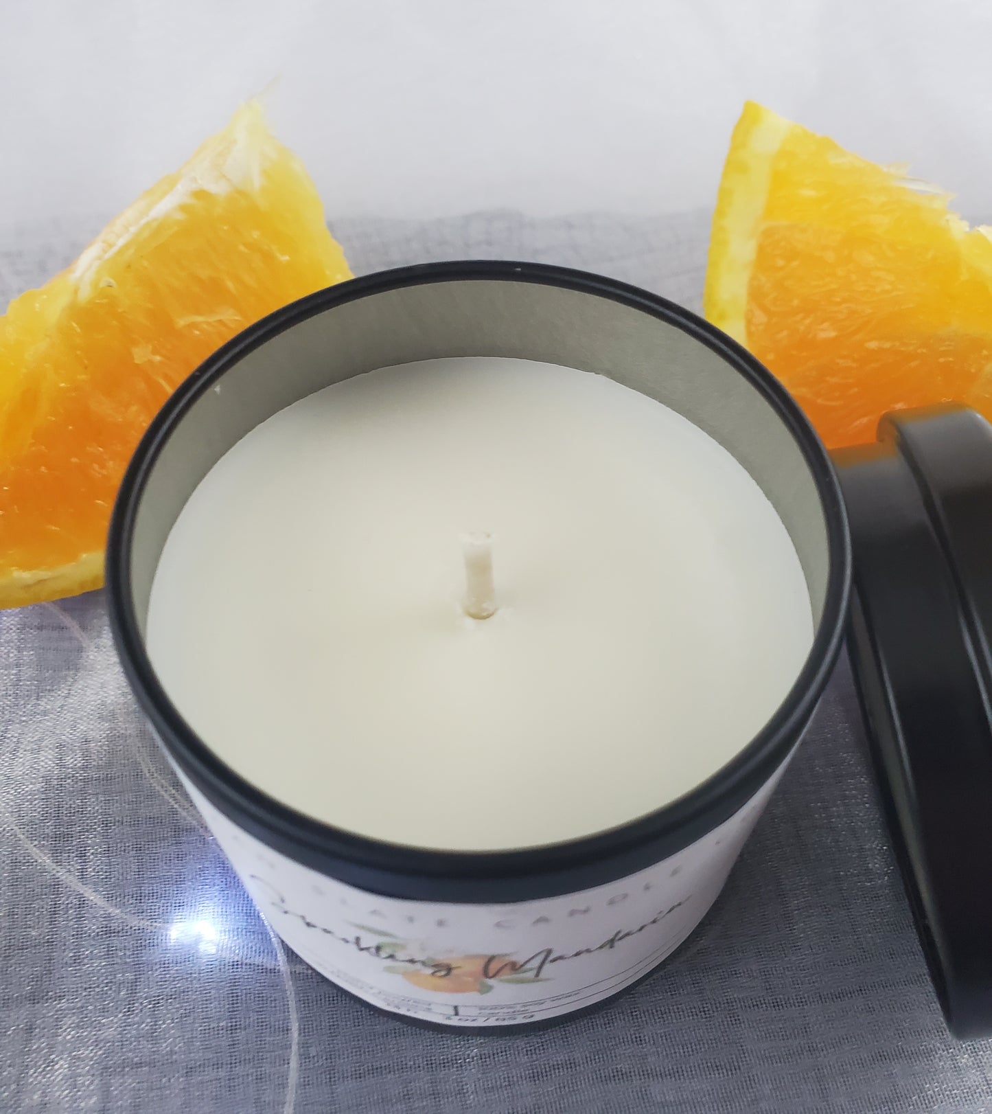 Sparkling Mandarin Soy Scented Candle 3 oz