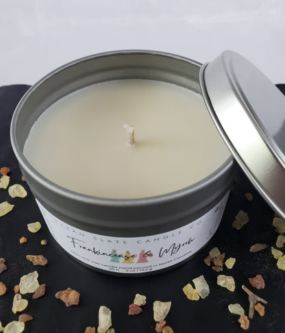 Frankincense & Myrrh Soy Scented Candle 5 oz