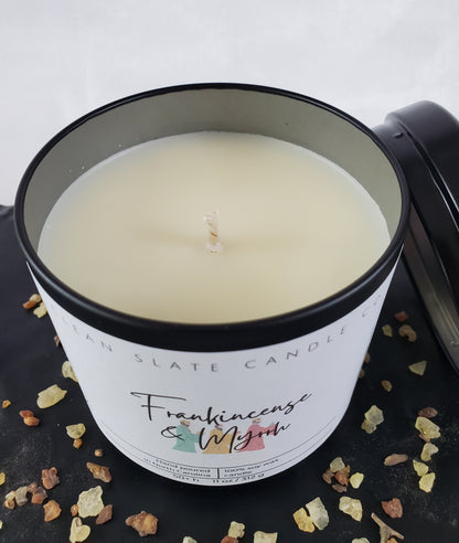 Frankincense & Myrrh Soy Scented Candle 11 oz