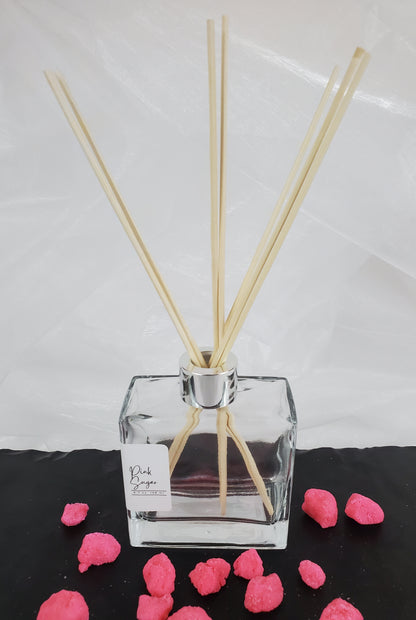 Pink Sugar Clear Square Reed Diffuser 6.7 oz