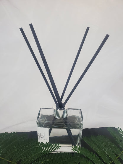 Misty Forest Clear Square Reed Diffuser 6.7 oz