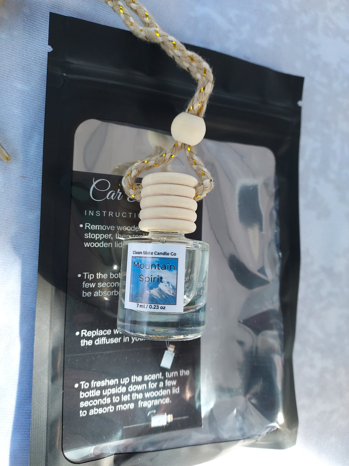 Scented Car Air Freshener - Long Lasting Car Diffuser