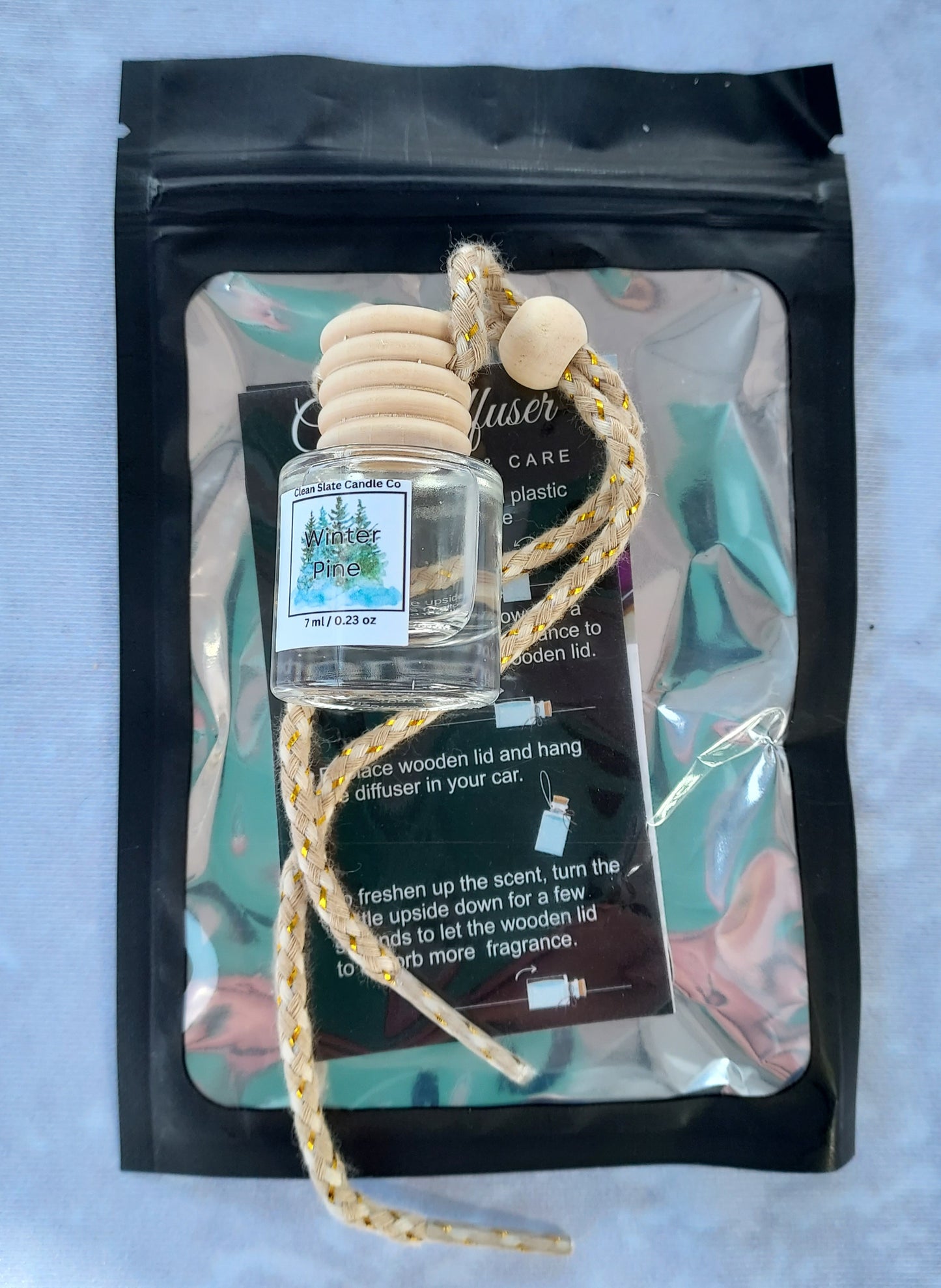 Scented Car Air Freshener - Long Lasting Car Diffuser