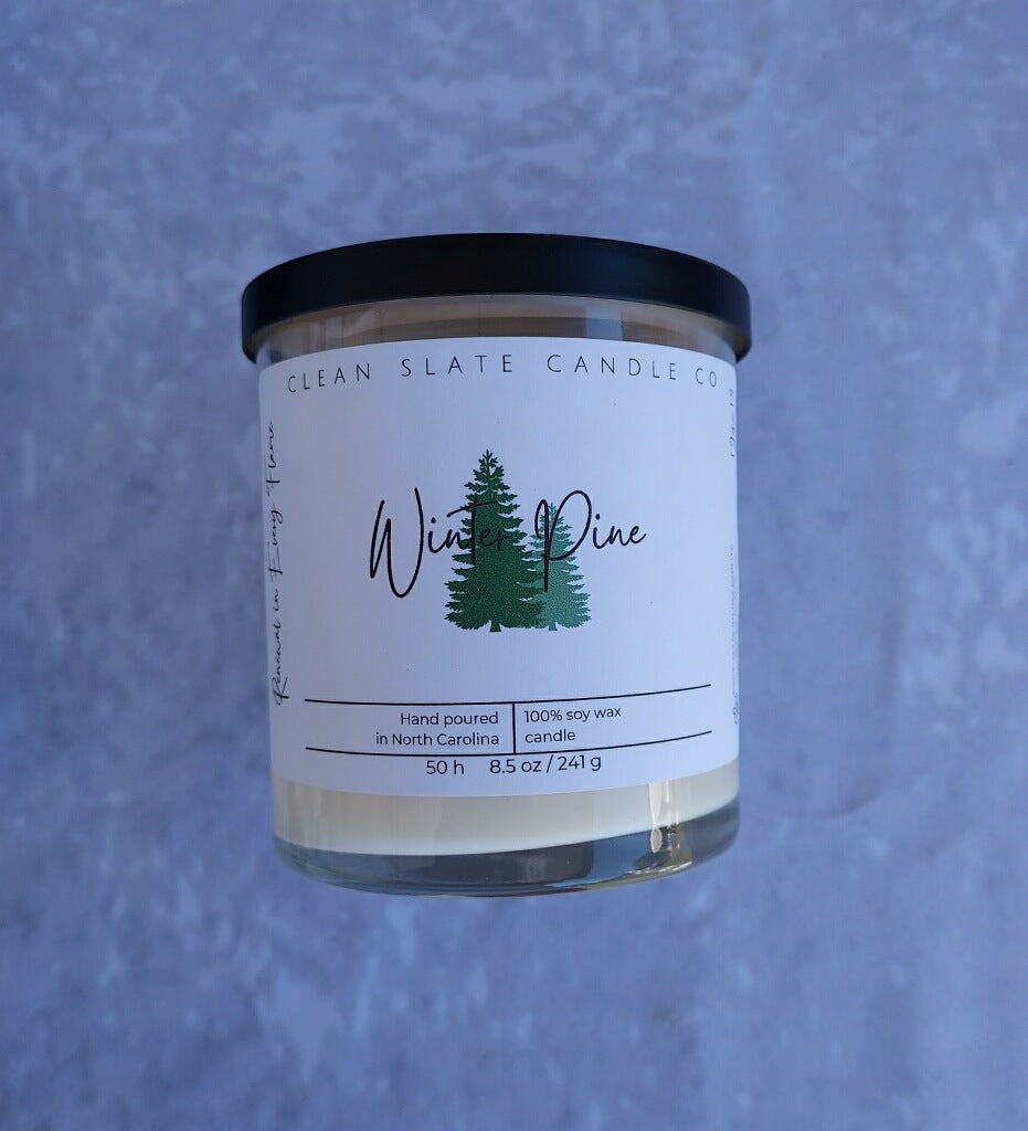 Winter Pine Soy Scented Candle 8.5 oz