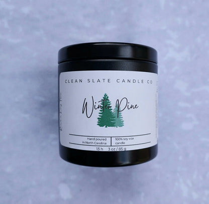 Winter Pine Soy Scented Candle 3 oz