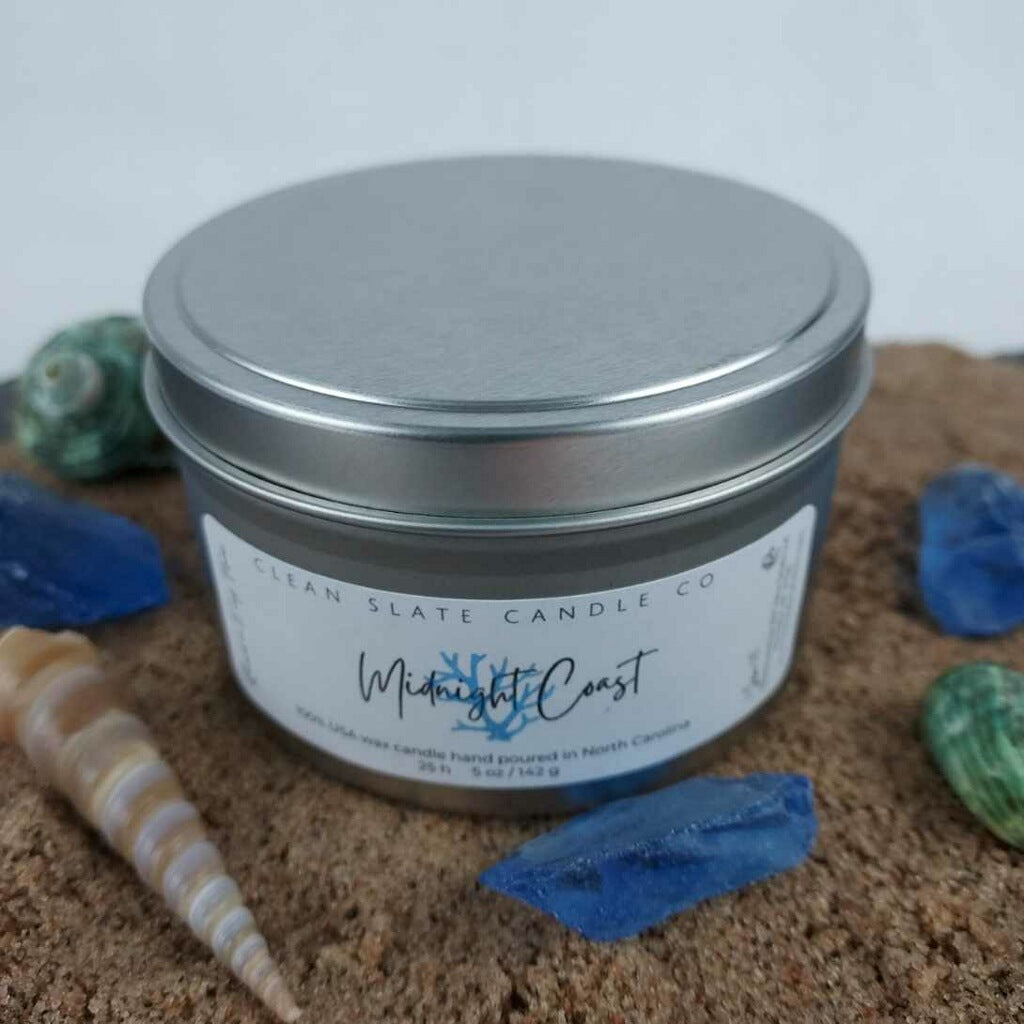 Midnight Coast Soy Scented Candle 5 oz