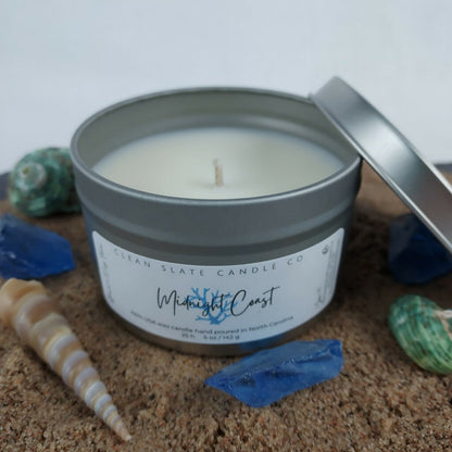 Midnight Coast Soy Scented Candle 5 oz